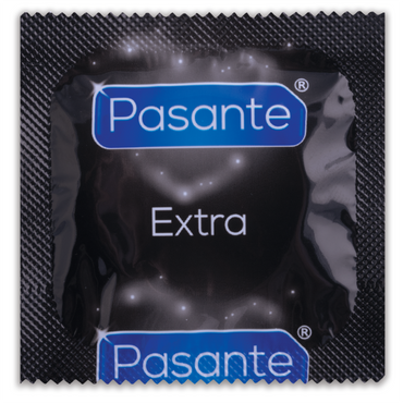 Pasante Extra Thick Condoms Added Lubricant 52mm 12 Pack – Condoms – product photo 2