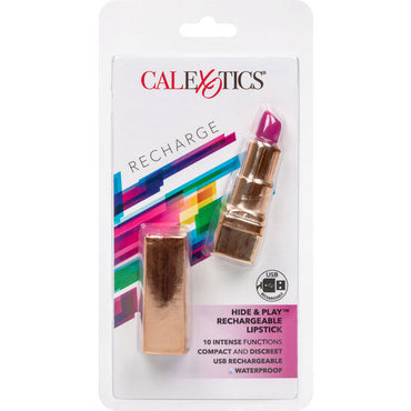 California Exotics Hide & Play Rechargeable Lipstick Vibrator – Vibrators – product photo 2