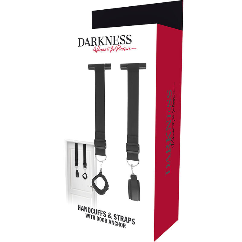 DARKNESS - Bondage Door Handcuffs by DelighToys