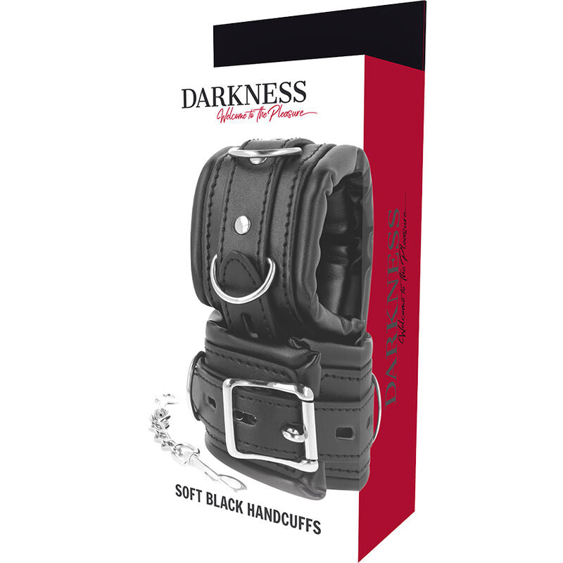 DARKNESS - Padded BDSM Handcuffs by DelighToys