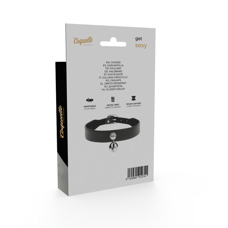 DelighToys - Coquette Chic Desire Vegan Leather Necklace Women by DelighToys