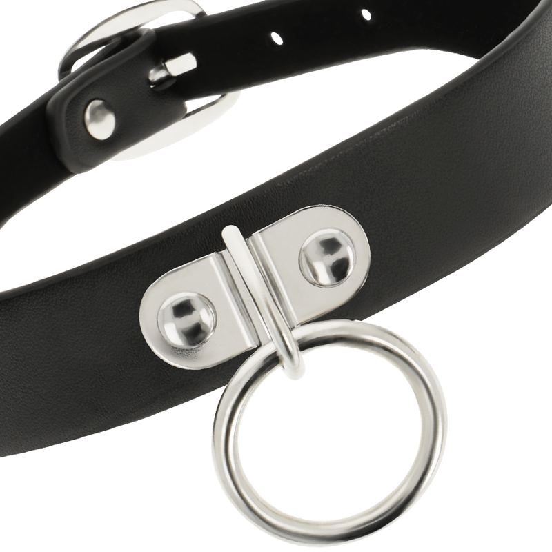 DelighToys - Coquette Chic Desire Vegan Leather Necklace – Elegant Adjustable Acces