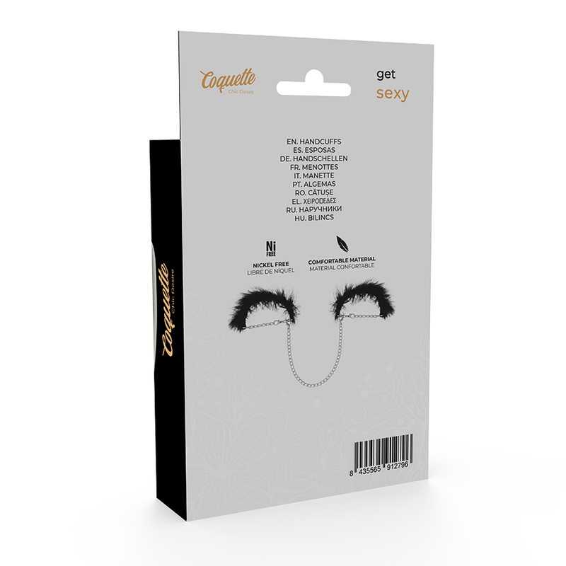 COQUETTE CHIC DESIRE - Premium Nickel – Free Metal Handcuffs