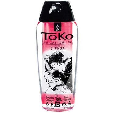 SHUNGA - Toko Strawberry and Champagne Scented Lubricant by DelighToys