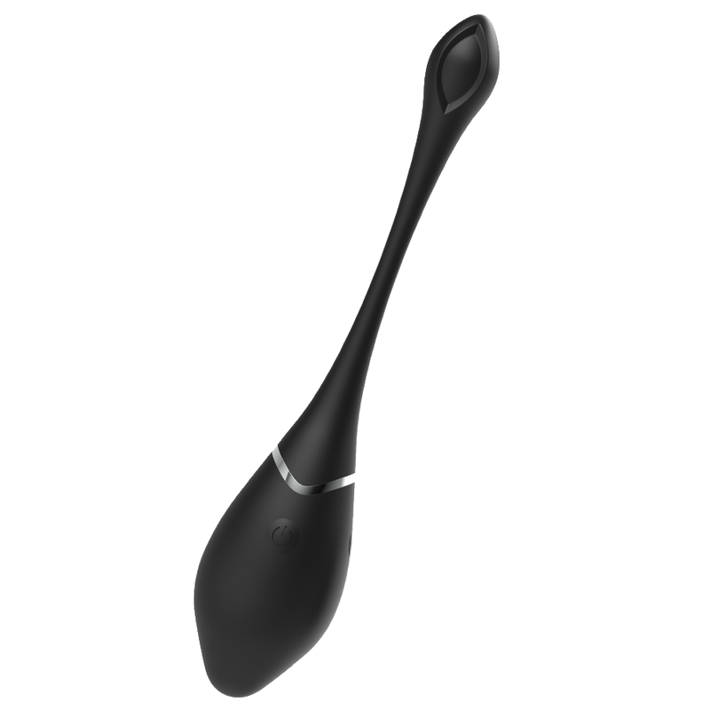 Experience powerful vibrations with the Black Silver Jenell Rechargeable Vibrating Egg Remote. USB rechargeable, remote-controlled, waterproof, body-safe, and discreet for anytime pleasure.6