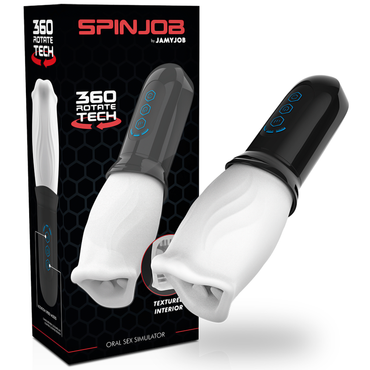 JAMYJOB Spinjob 360-Rotation Oral Stimulation Device – Sex Toys – product photo 2