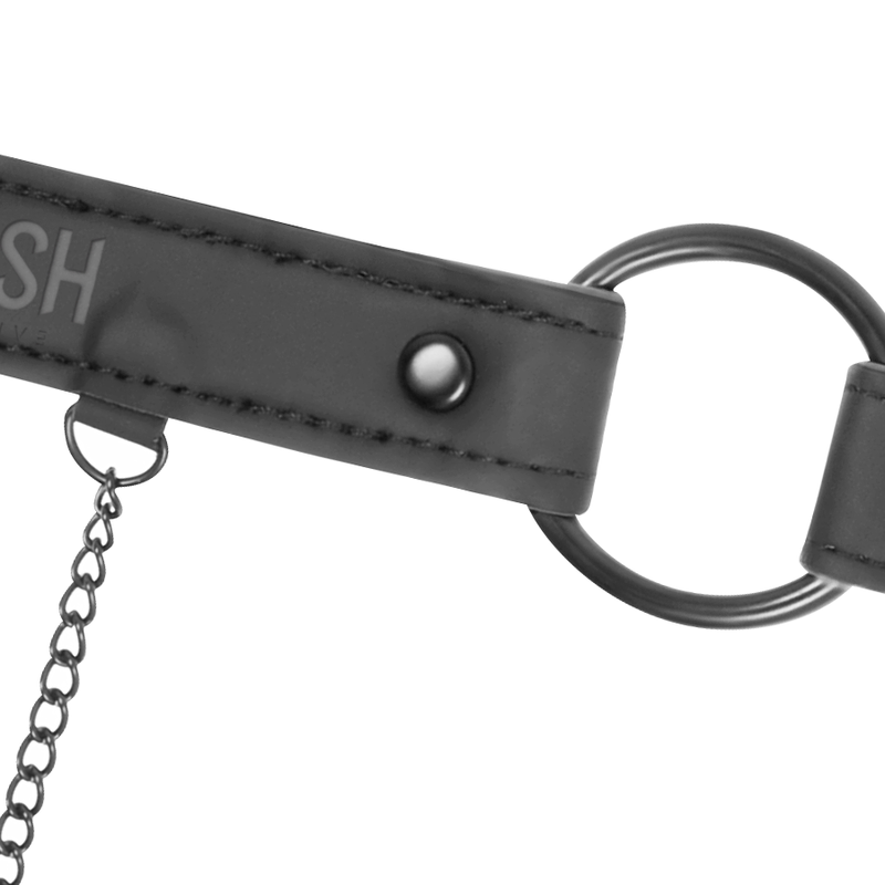 FETISH SUBMISSIVE - Gag Ring Adjustable Nipple Clamps by DelighToys