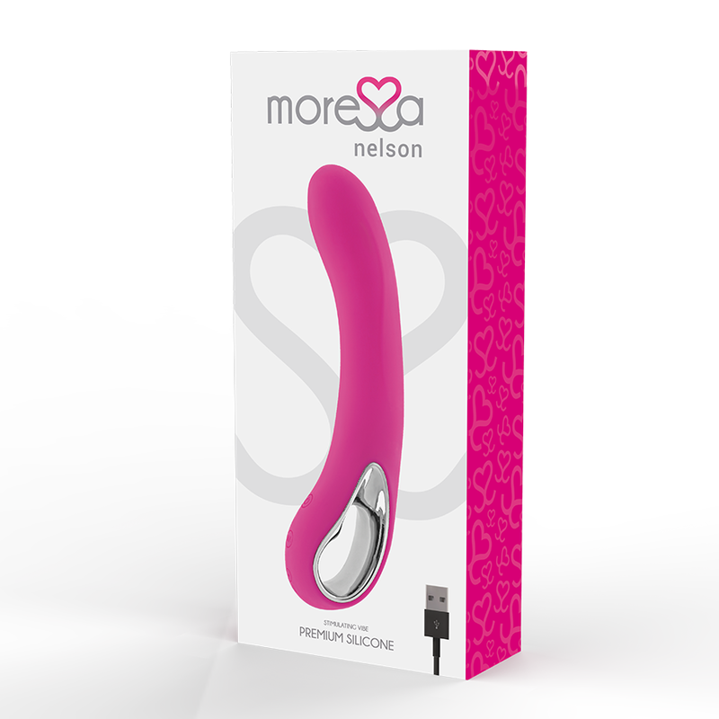 MORESSA - Nelson Premium Silicone Rechargeable Vibrator by DelighToys