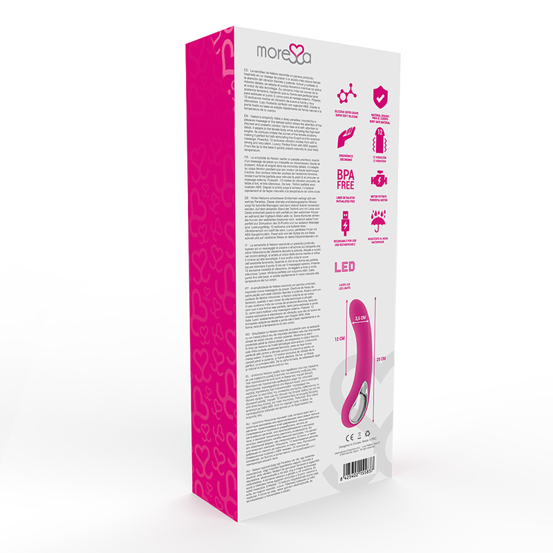 MORESSA - Nelson Premium Silicone Rechargeable Vibrator by DelighToys