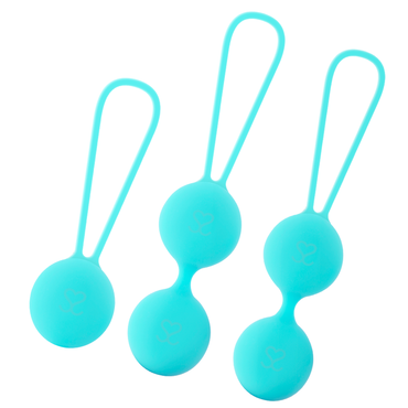 Moressa Osian Set Silicone Kegel Balls Pelvic Floor Kit – Kegel Balls – LILAC – product photo 2