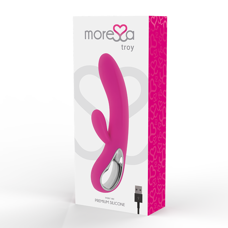 MORESSA - DelighToys Troy Premium Silicone Rechargeable Vibrator