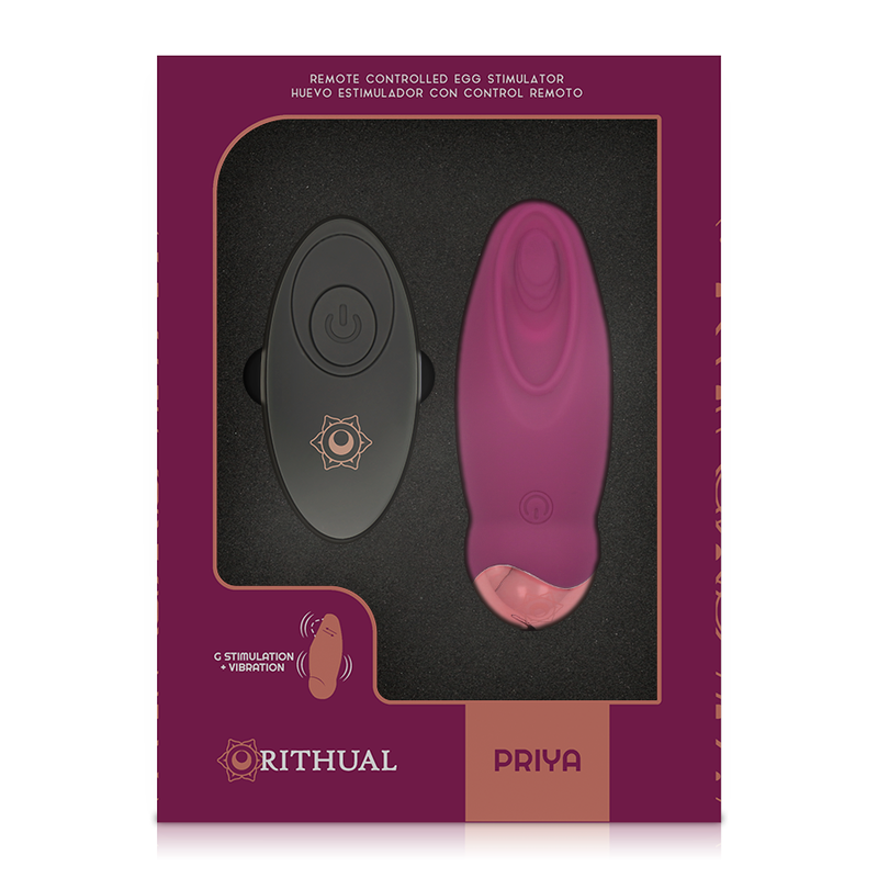 RITHUAL - DelighToys Rithual Priya Egg Remote Control G – Spot and Vibration
