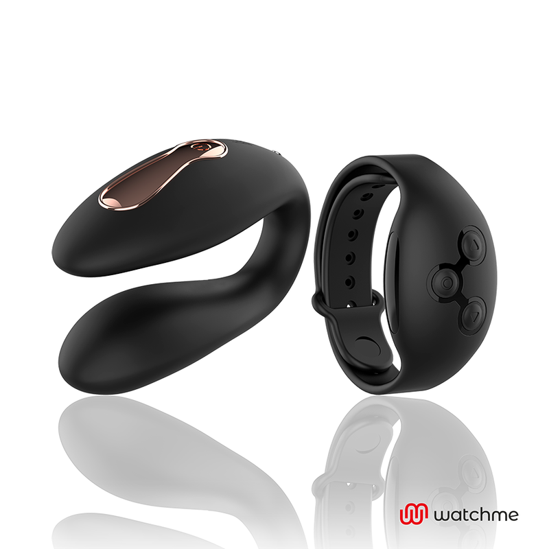 Experience luxury with Anne's Desire Watchme Vibe Black. Remote-controlled dual stimulation, 7 modes, waterproof, USB rechargeable, and WATCHME smart technology.4