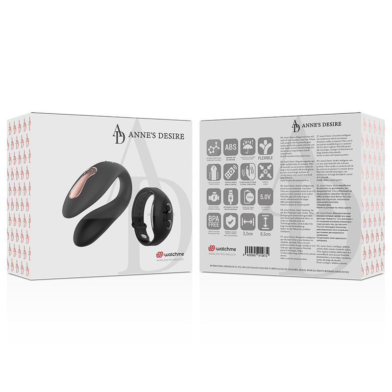Anne'S Desire - Watchme Vibe Black