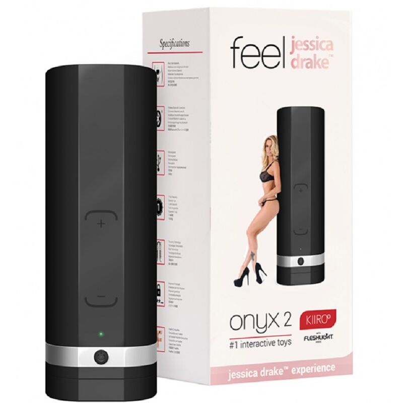 KIIROO - Onyx+ Interactive Masturbator Jessica Drake Experience by Delig