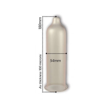 Pasante Extra Thick Condoms 52mm Lubricated – Condoms – product photo 2