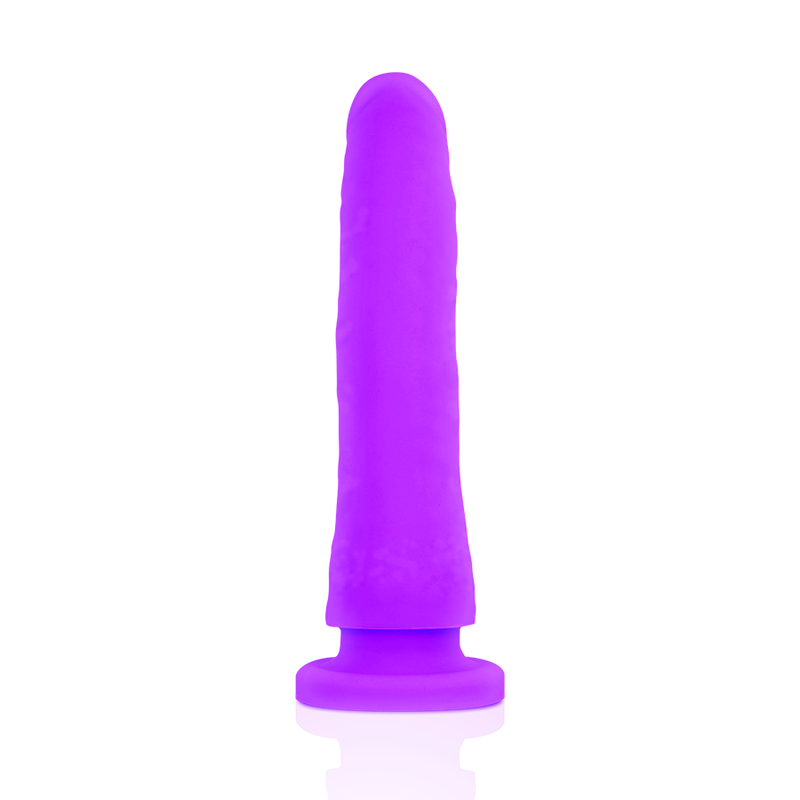 Delta Club - Toys Harness + Dong Purple Silicone 17 Cm -O- 3 Cm