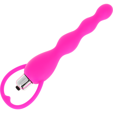 OHMAMA - Anal Stimulator Fuchsia Vibration by DelighToys
