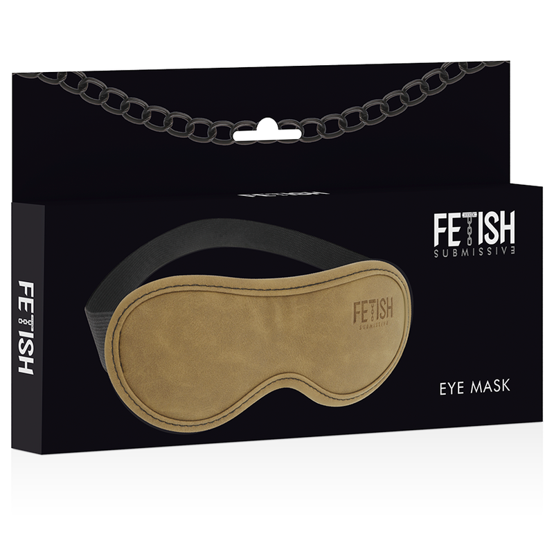 FETISH SUBMISSIVE - Origen – Vegan Leather Mask with Neoprene Lining by