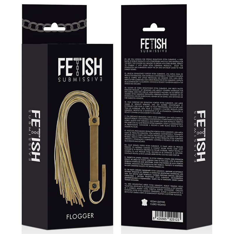 FETISH SUBMISSIVE - Origin – Vegan Leather Whip by DelighToys