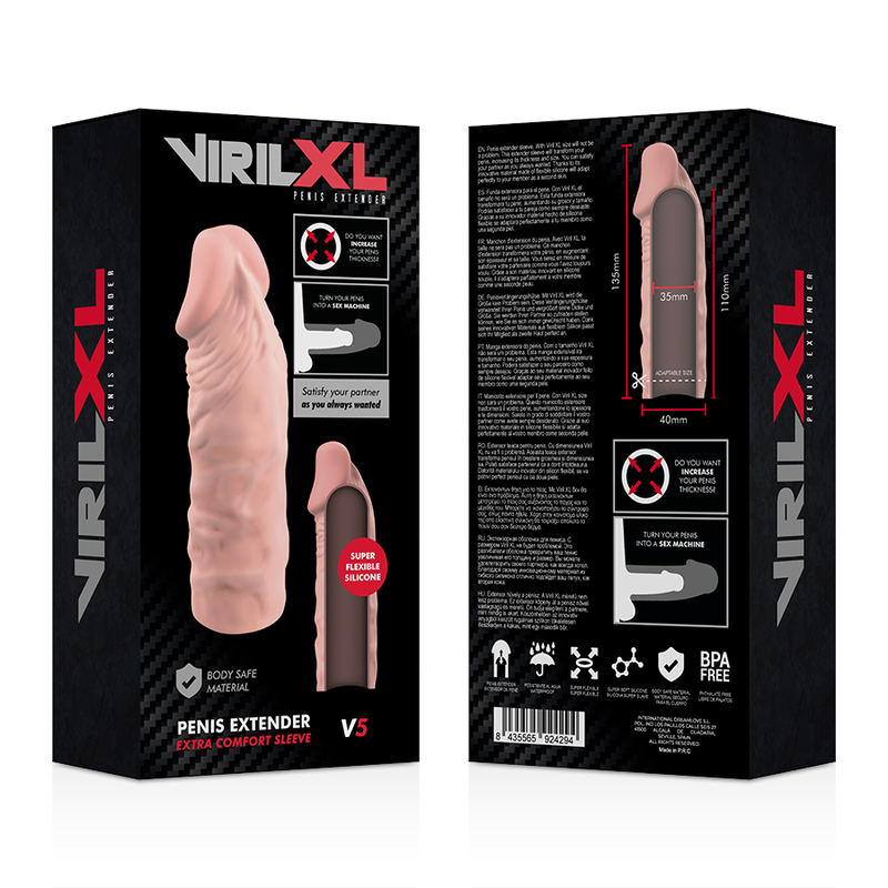 VIRILXL - Liquid Silicone Extension Sleeve by DelighToys
