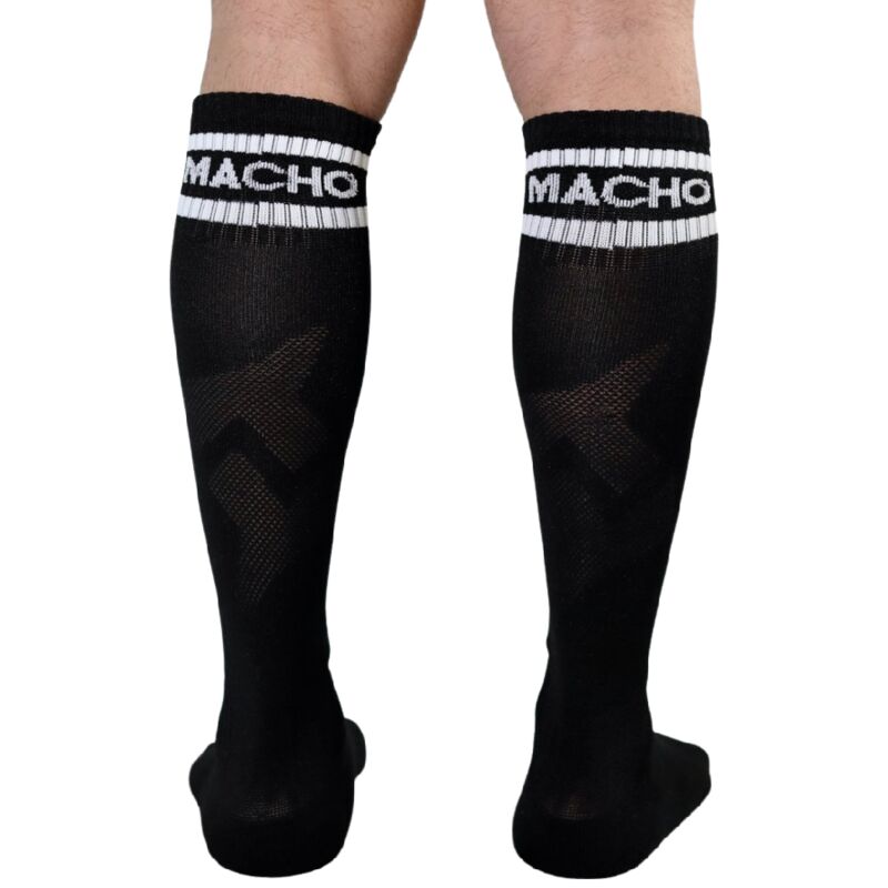 Macho - Long Socks One Size Black