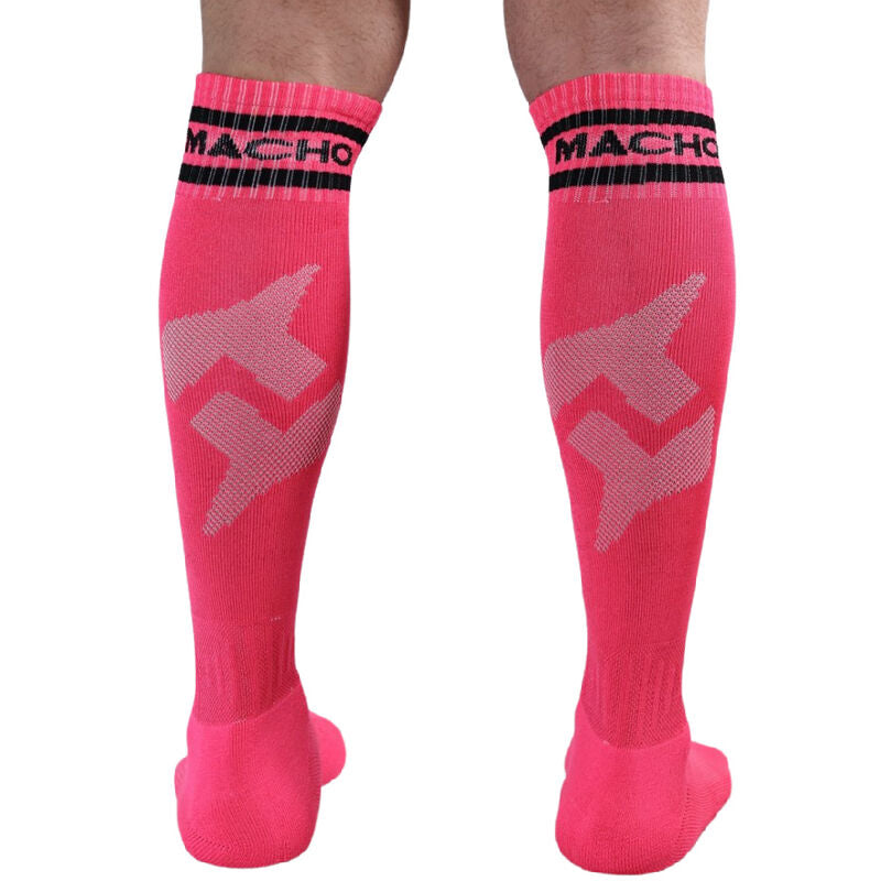 Macho - Long Socks One Size Pink