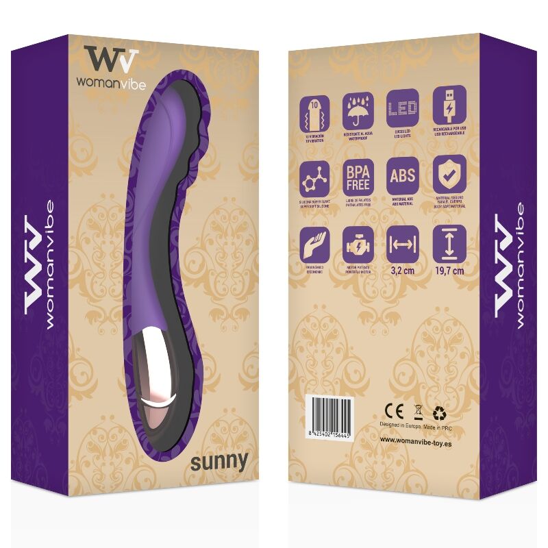 WOMANVIBE - Sunny Silicone Rechargeable G – Spot Stimulator by DelighToy