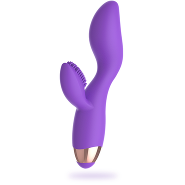 WOMANVIBE - Donna Rechargeable Silicone Dual Motor Vibrator by DelighToy