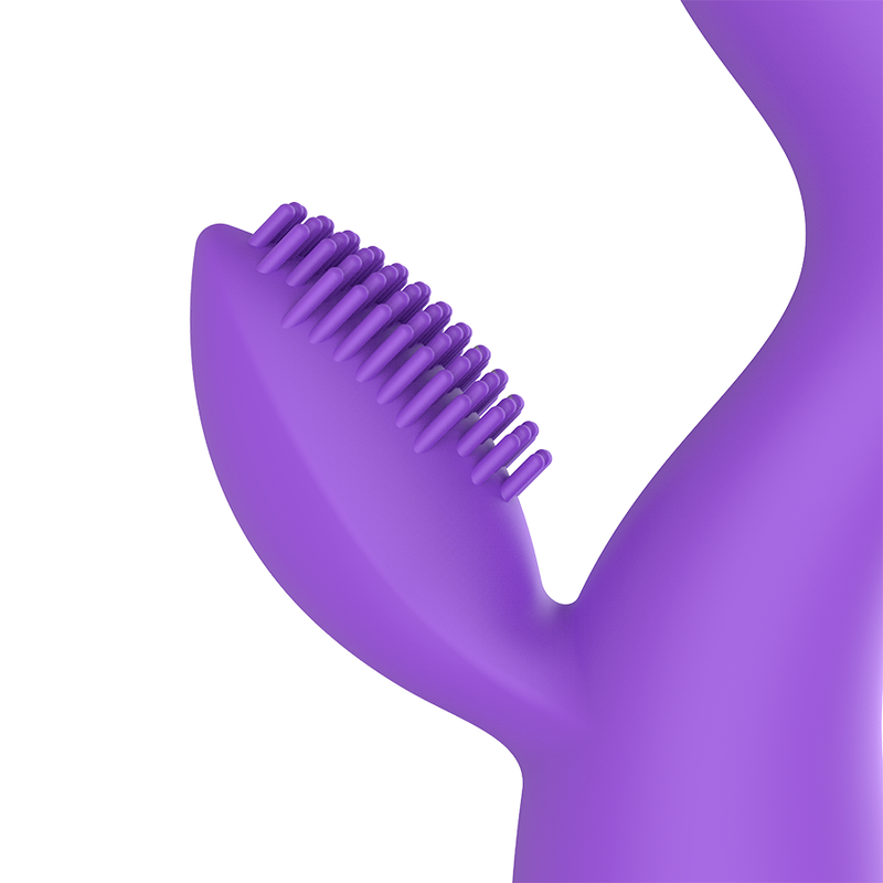 WOMANVIBE - Donna Rechargeable Silicone Dual Motor Vibrator by DelighToy