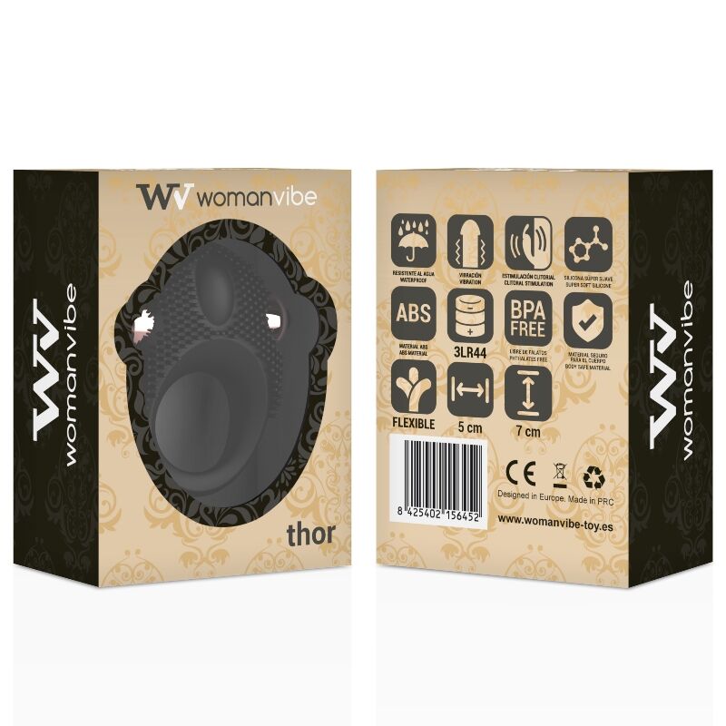 WOMANVIBE - Thor Silicone Vibrator Ring by DelighToys