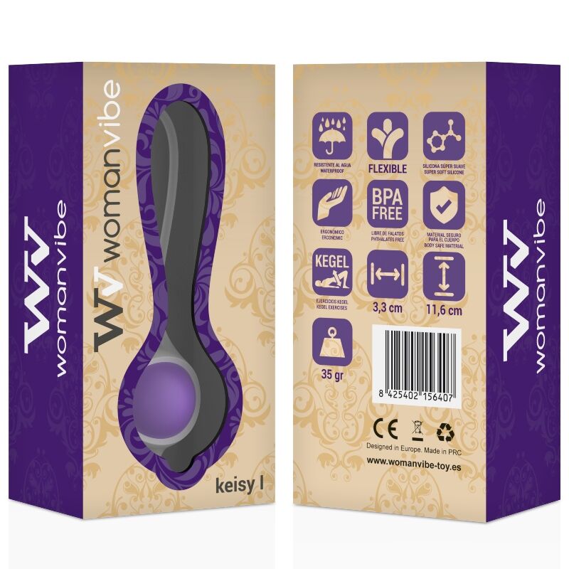 WOMANVIBE - Keisy I Ball Geisha Silicone by DelighToys