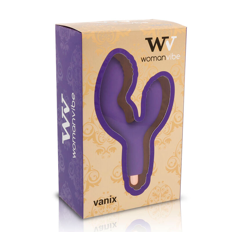 WOMANVIBE - Vanix Silicone Vibrator Stimulator by DelighToys