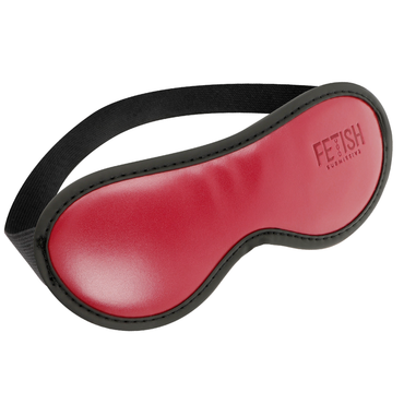Fetish Submissive Dark Room Neoprene-Lined Leather Mask – Blindfolds & Sex Masks – product photo 2