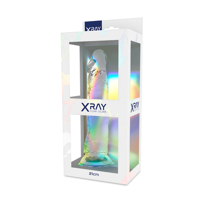 X Ray - Harness + Clear Cock 21 Cm -O- 4 Cm