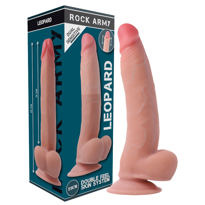 Rockarmy - Harness + Dual Density Leopard 23 Cm -O- 4.77 Cm
