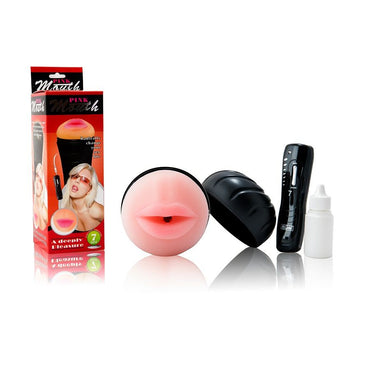 Baile Mouth Masturbator Vibrator simulates real oral pleasure with Pure Skin texture and 7 vibration rhythms. Soft, lifelike feel and easy maintenance.1