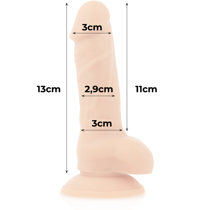Cock Miller - Harness + Silicone Density Cocksil Articulable 13 Cm