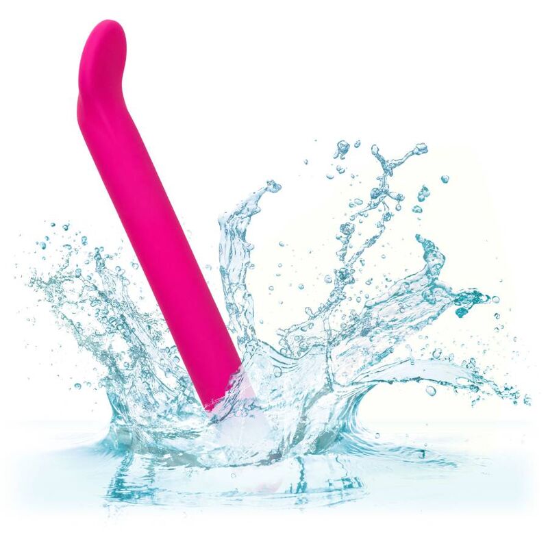 CalExotics Bliss Clitoriffic Vibrator features 10 speeds, soft liquid silicone, flexible head, USB recharge, and memory chip for ultimate clitoral and internal pleasure.6