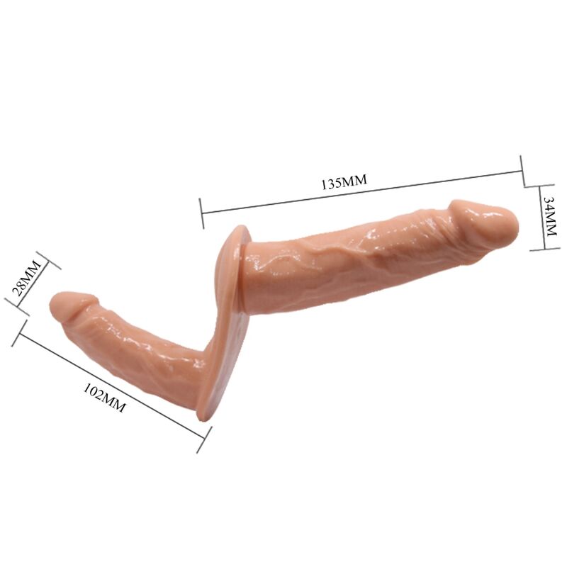 Baile - Double Dildo Adjustable Harness Set