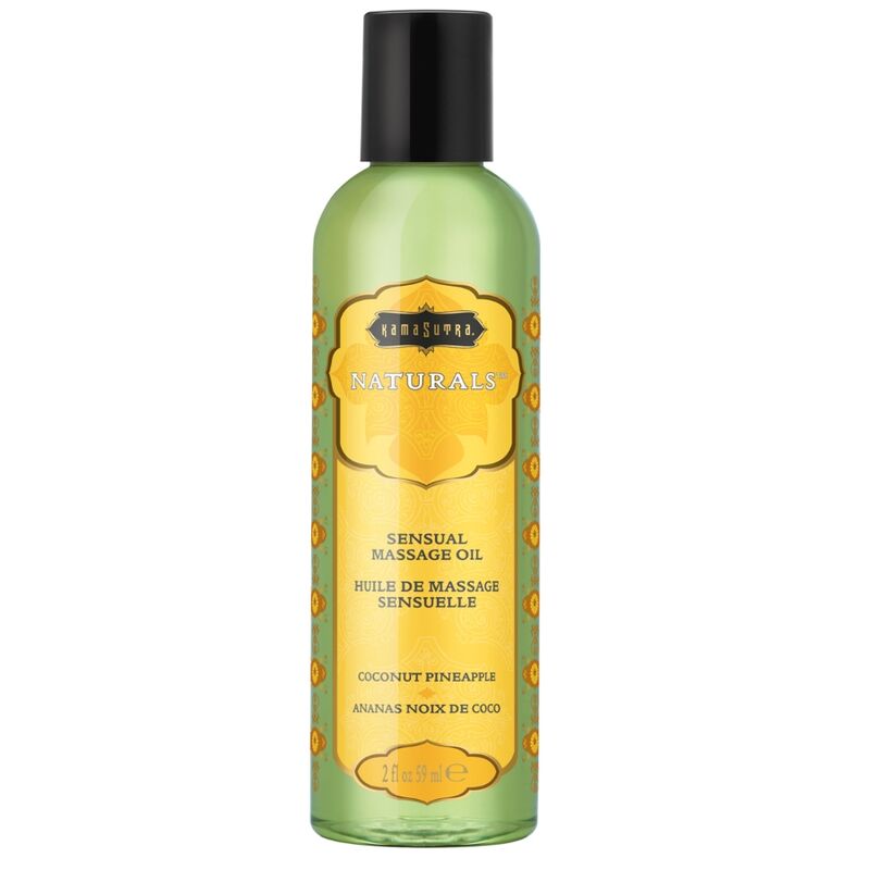 Kamasutra - Natural Coconut And Pineapple Massage Oil 59 Ml