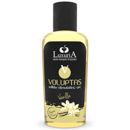 Intimateline Luxuria Voluptas Edible Massage Gel Warming Effect 100 ml — Vanilla