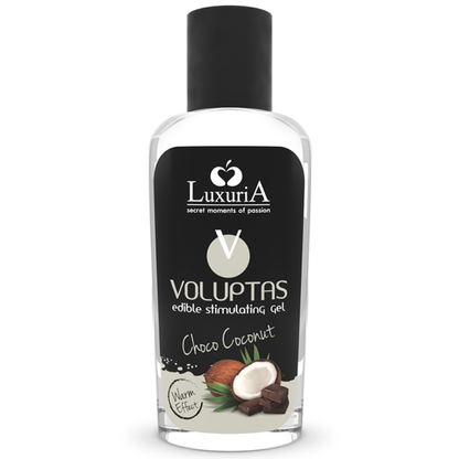 Intimateline Luxuria Voluptas Edible Massage Gel Warming Effect 100 ml — Coconut Cream