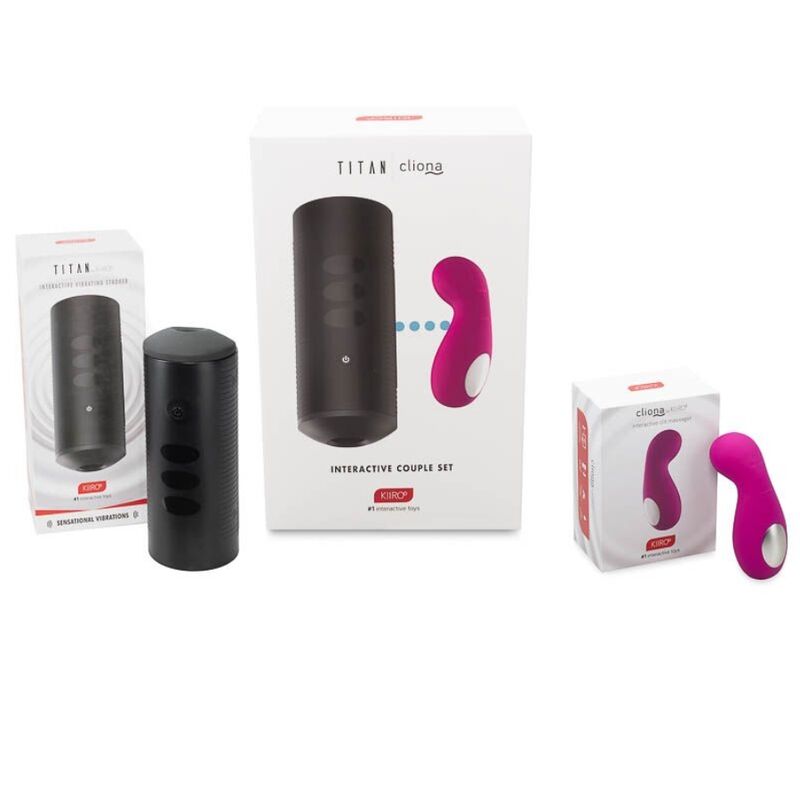 Kiiroo - Titan And Cliona Lilac Couples Set