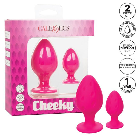 California Exotics - Cheeky Buttplug Pink