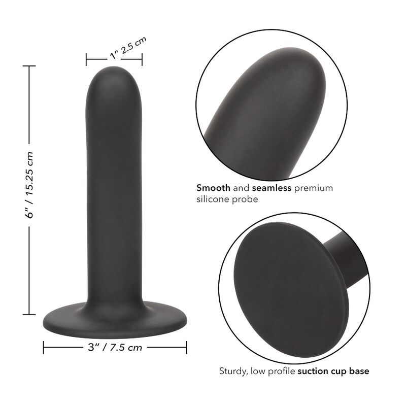 California Exotics - Boundless Dildo 15.25 Cm Harness Compatible Smooth