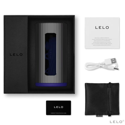 Lelo - F1S V2 Masturbator With Blue And Metal Sdk Technology