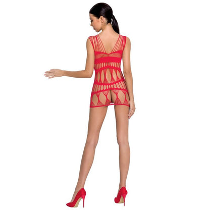 Passion - Woman Bs089 Red Bodystocking One Size