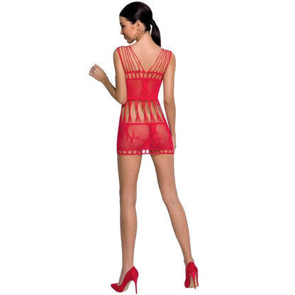 Passion - Woman Bs090 Red Bodystocking One Size