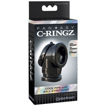 Fantasy C-Ringz - Cock Pipe With Ball Strech